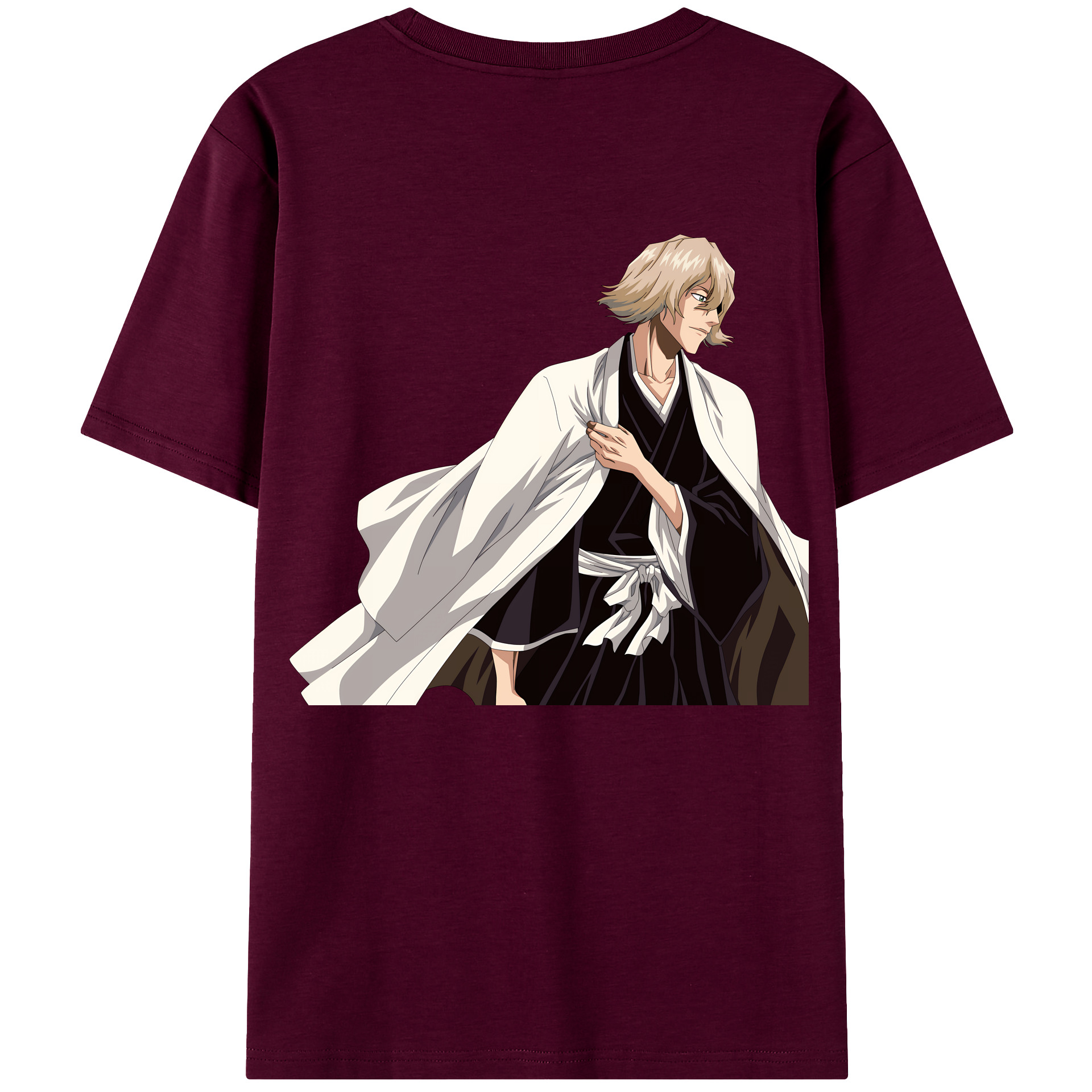 （画像用） "ブリーチ 浦原 喜助（うらはら きすけ） BLEACH Urahara Kisuke " レディース半袖Tシャツ(バックプリント)